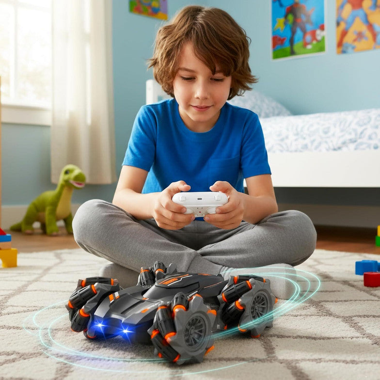 4WD DRIVE RC CAR WITH SMOKE